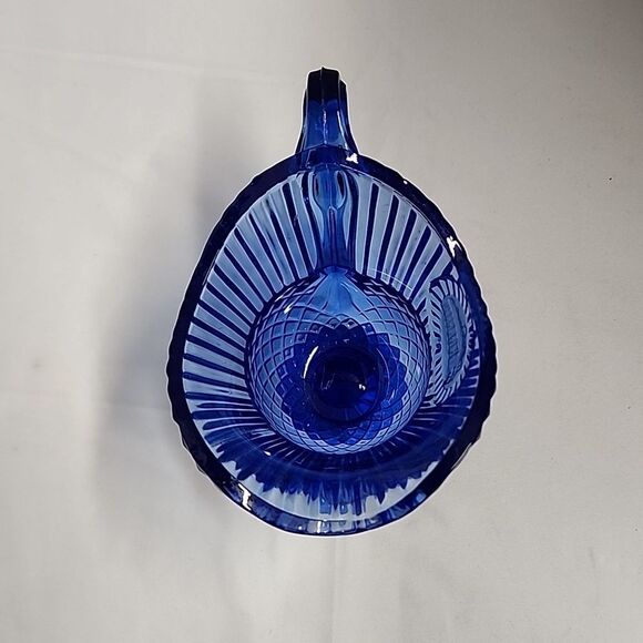 Avon vintage cobalt blue Mt. Vernon George Washington small pitcher/creamer - Picture 5 of 9